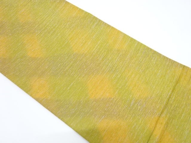 JAPANESE KIMONO / VINTAGE FUKURO OBI / SILK / ABSTRACT